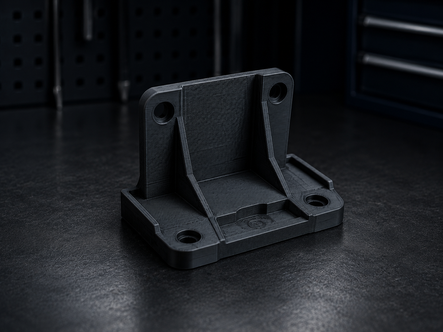 3D-printed replacement bracket component