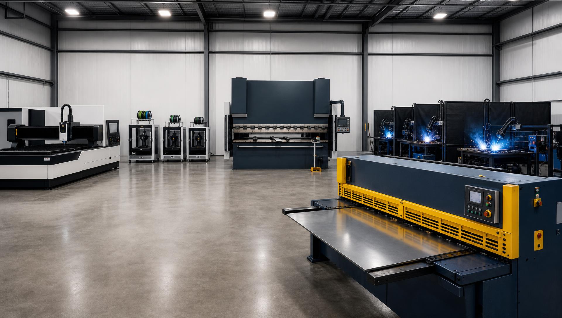 Το εργοστάσιο της TOREO με fiber laser, 3D εκτυπωτές, πρέσα στραντζαρίσματος και σταθμό συγκόλλησης